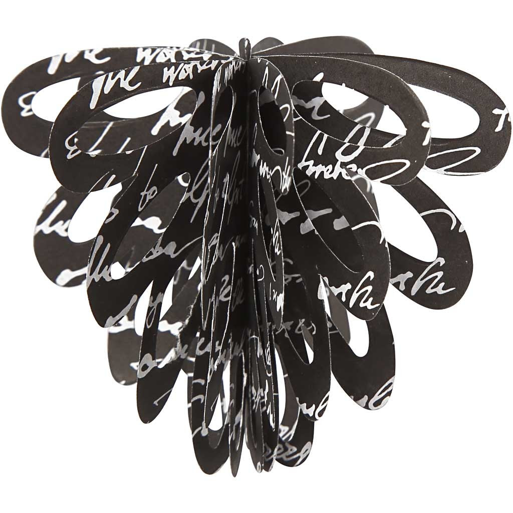 Paper Cones, H: 6,8 cm, 120 g, 6 pc/ 1 pack [HOB-25231]