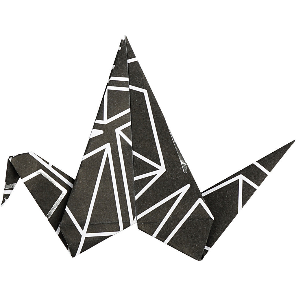 Origami Paper, size 10x10 cm, 80 g, 40 sheet/ 1 pack [HOB-25368]