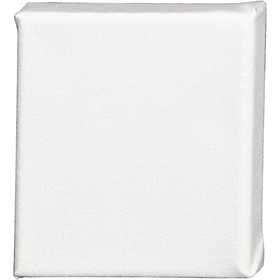 Canvas, D. 1.6 cm, size 10x10 cm, 360 g, white, 10 pc/ 1 pack [HOB-25700]