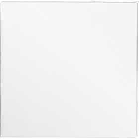 Canvas, D. 1.6 cm, size 50x50 cm, 360 g, white, 5 pc/ 1 pack [HOB-25709]