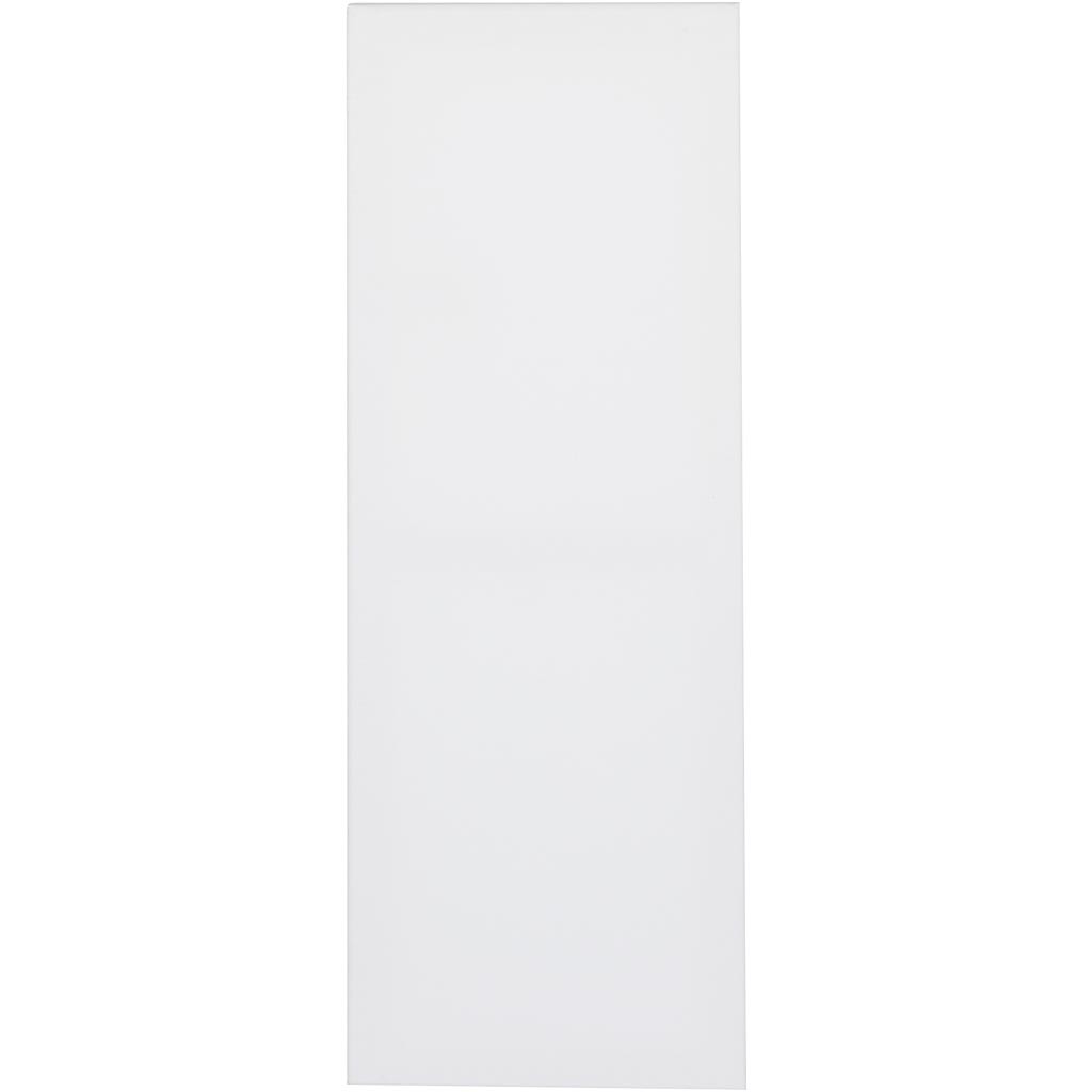 Canvas, D. 1.6 cm, size 30x90 cm, 360 g, white, 5 pc/ 1 pack [HOB-25711]