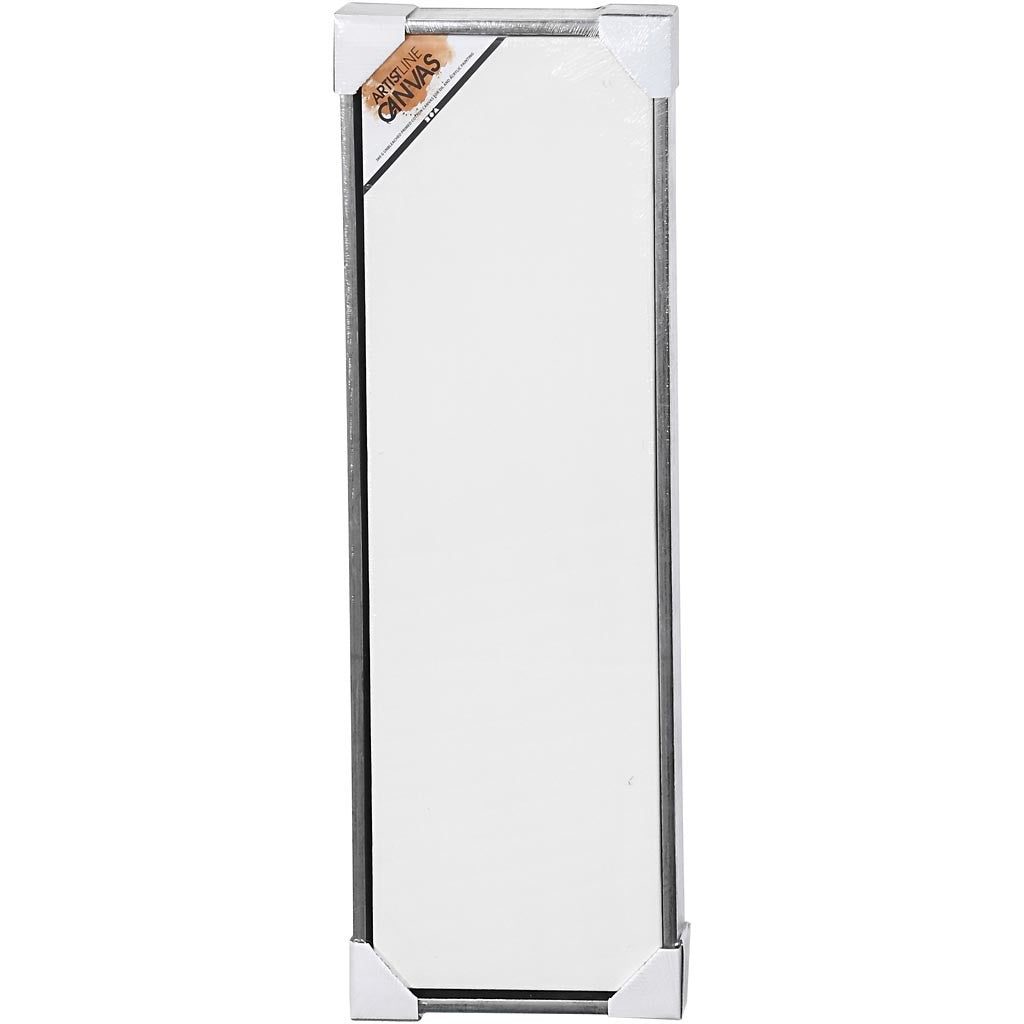 Canvas with Wooden Frame, size 30x90 cm, 360 g, antique silver, white, 1 pc [HOB-25761]