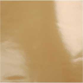 Origami Paper, size 10x10 cm, 128 g, gold, 20 sheet/ 1 pack [HOB-26322]