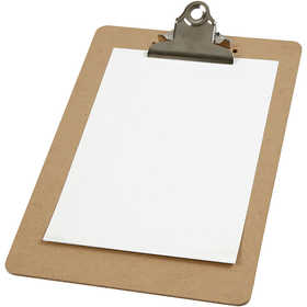 Clipboard, A5, size 19x27x0,3 cm, 1 pc [HOB-26593]