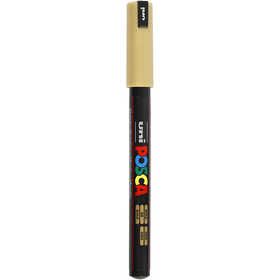 Posca Marker, no. PC-1MR, line 0,7 mm, extra-fine, gold, 1 pc [HOB-272810]