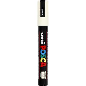 Posca Marker, no. PC-5M, line 2,5 mm, medium, ivory, 1 pc [HOB-276019]