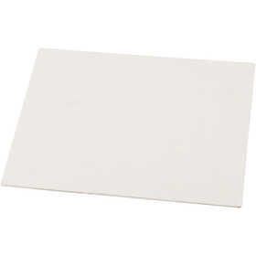 Canvas Panel, white, A4, size 21x29,7 cm, 280 g