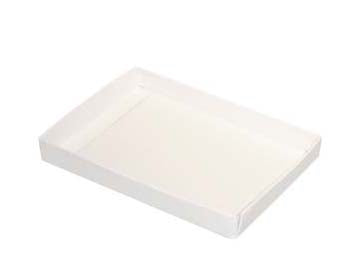Kraft Gift Boxes White 9.5x2.5x13.7cm (25 pieces) [WH31]