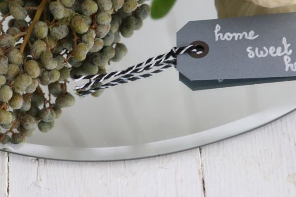 Mirror Plate Round Ø40cm bevelled Edge (1 pc) [IFS-30202]