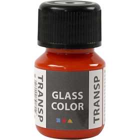 Glass Color Transparent, orange, 30 ml/ 1 bottle [HOB-31672]