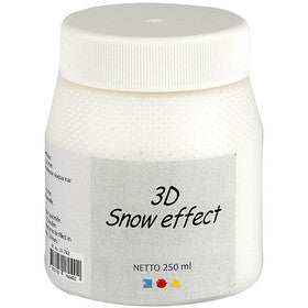 3D Snow Paste, white, 250 ml/ 1 tub [HOB-31742]