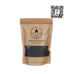 Pearlsand Candle 400gr Black (6 pcs) [IFS-32728]