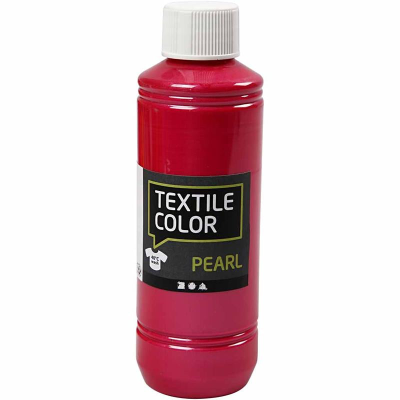 Textile Color, mother of pearl, pink, 250 ml/ 1 bottle