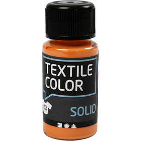 Textile Solid, opaque, orange, 50 ml/ 1 bottle [HOB-34222]