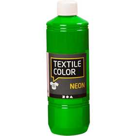 Textile Color, neon green, 500 ml/ 1 bottle [HOB-34226]