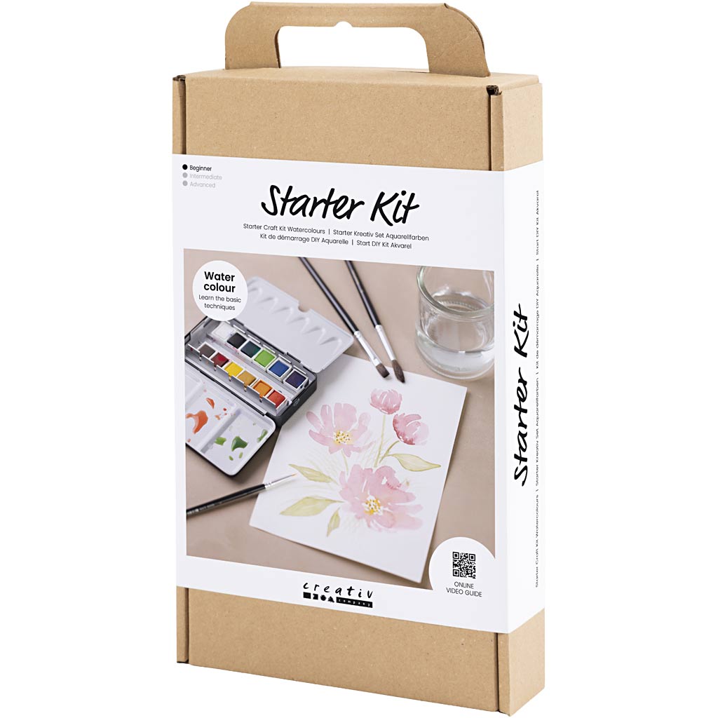 Starter Craft Kit Watercolours, 1 pack [HOB-34249]