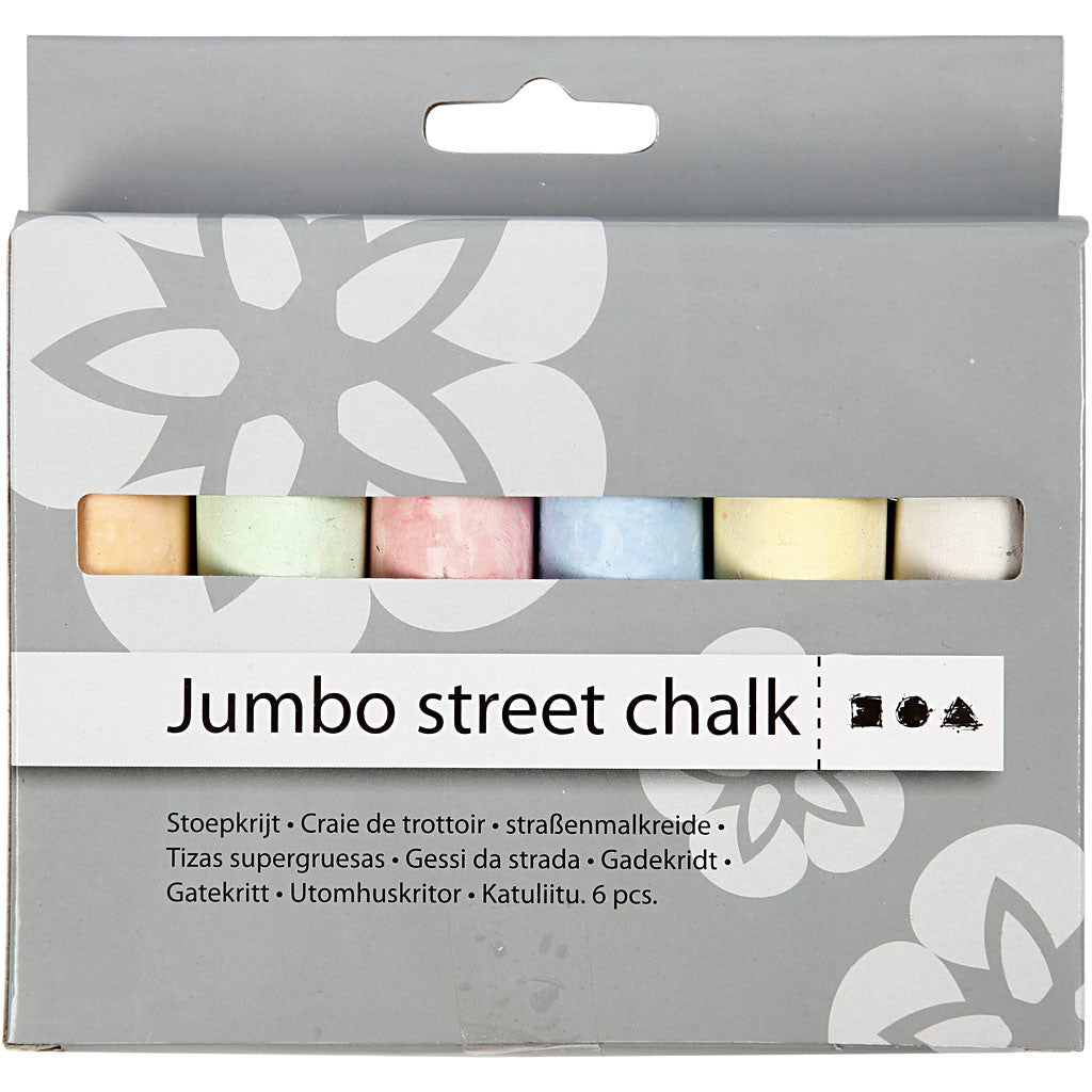 Street Chalk, 6 pc/ 1 pack [HOB-34469]