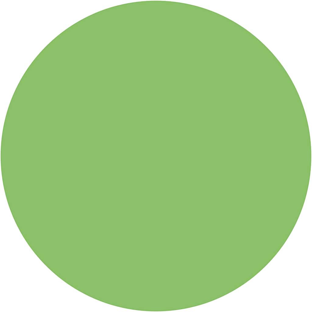 Watercolours, H: 19 mm, dia. 57 mm, dark green, 6 pc/ 1 pack [HOB-34587]