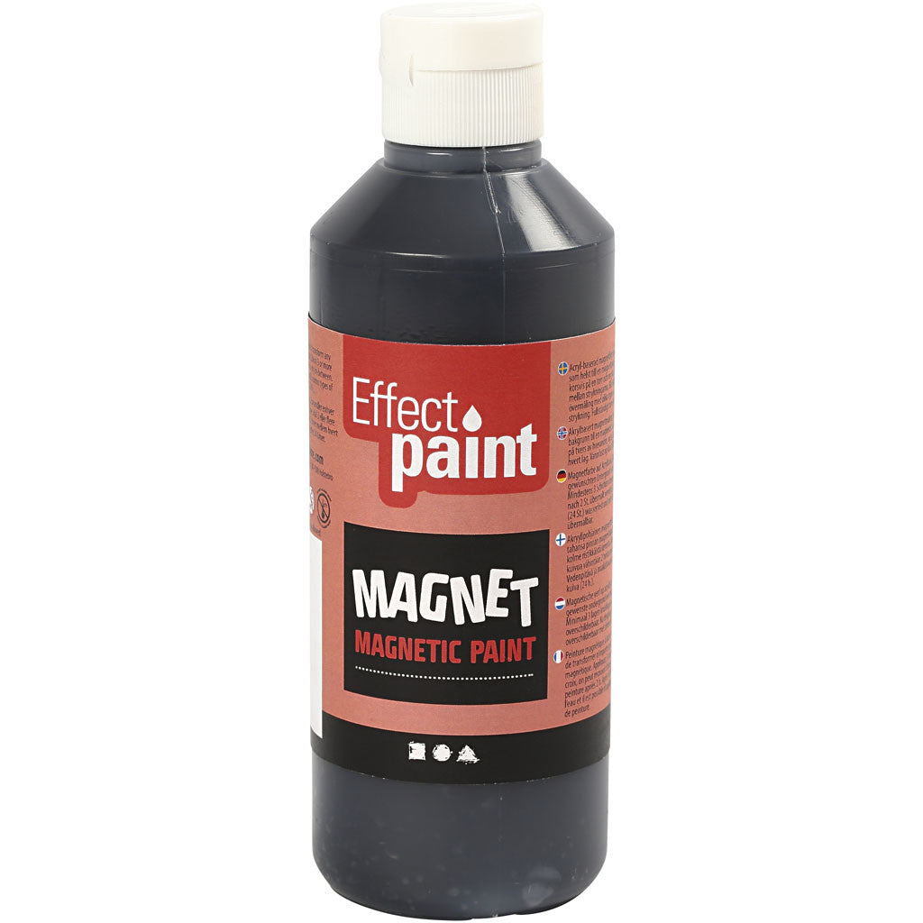 Magnetic Paint, black, 250 ml/ 1 bottle [HOB-34920]