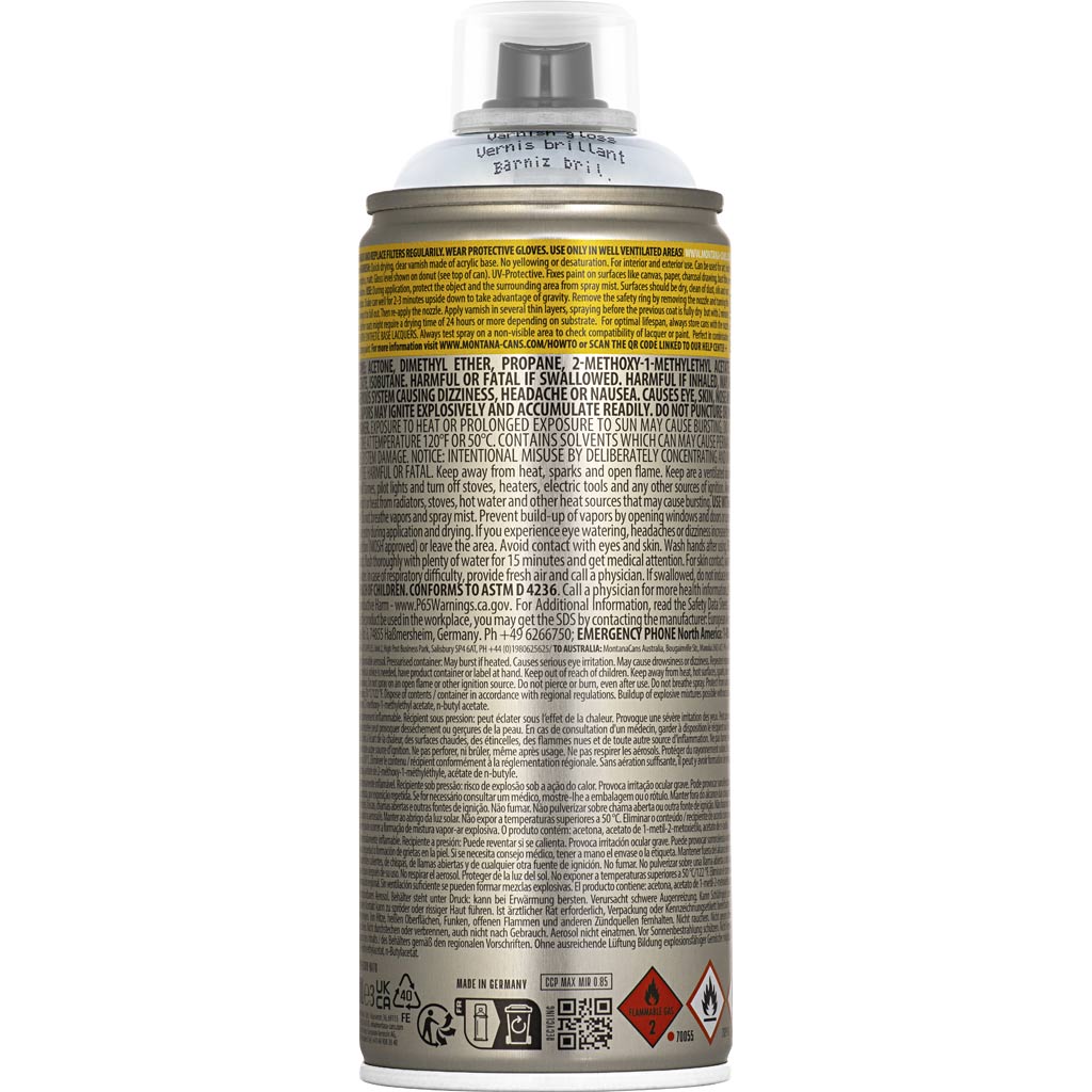 Spray Lacquer, glossy, 400 ml/ 1 tub [HOB-35026]