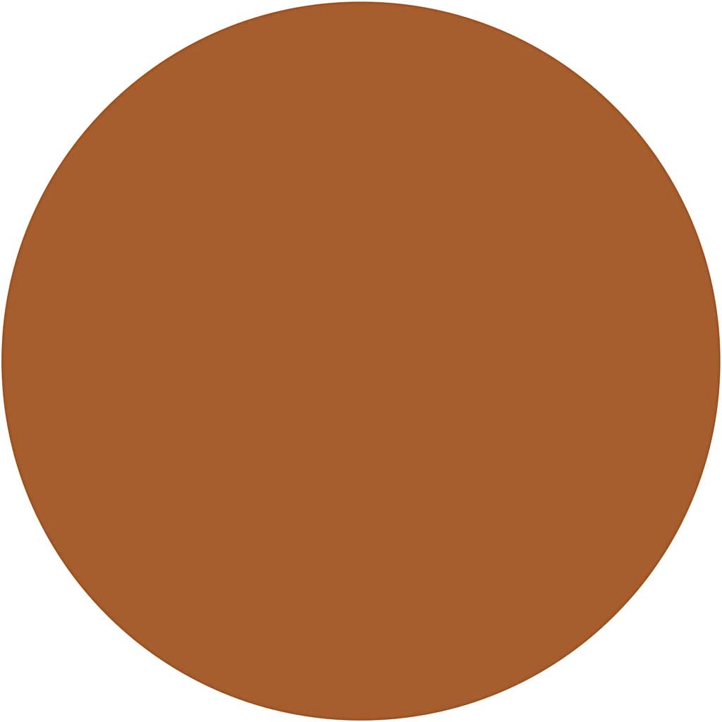 Art Acrylic, semi-glossy, opaque, raw sienna, 500 ml/ 1 bottle [HOB-35444]