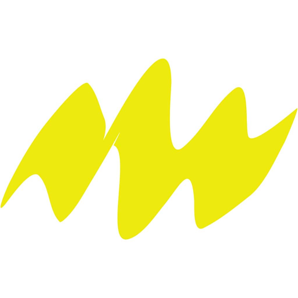 Colortime Markers, line 5 mm, lemon yellow, 12pc/ 1 pack [HOB-37337]