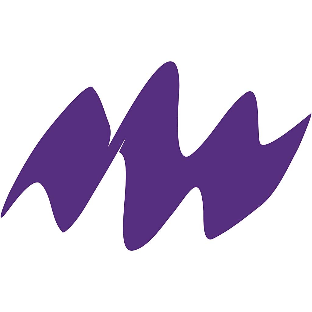 Colortime Markers, line 5 mm, dark purple, 12 pc/ 1 pack [HOB-37354]