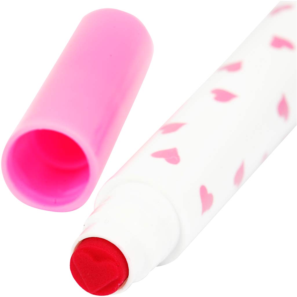 Stamping pens, assorted colours, 8 pc/ 1 pack [HOB-37985]