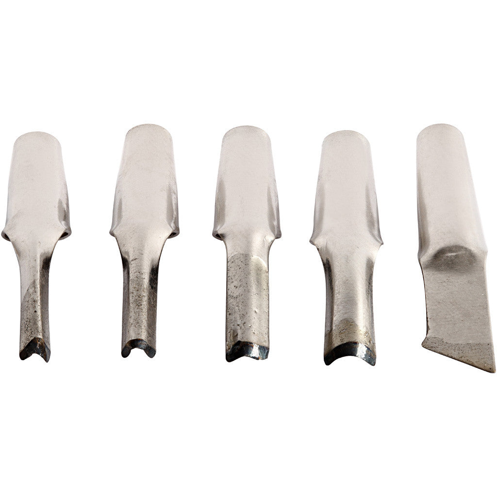 Linoleum Cutting Set, 5 asstd./ 1 set [HOB-38230]