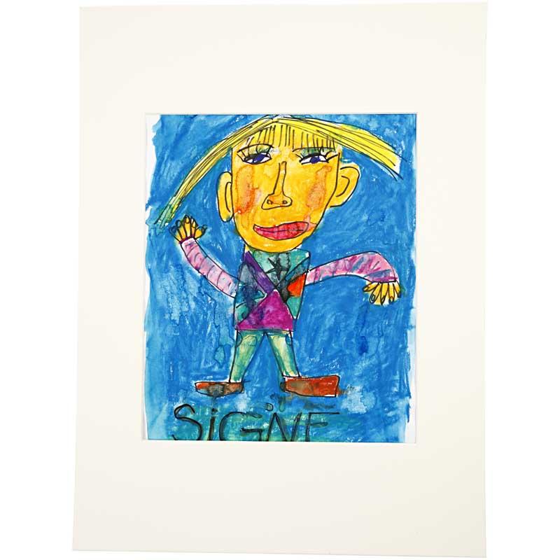 Watercolor Crayons, L: 9,3 cm, assorted colours, 24 pc/ 1 pack [HOB-38285]