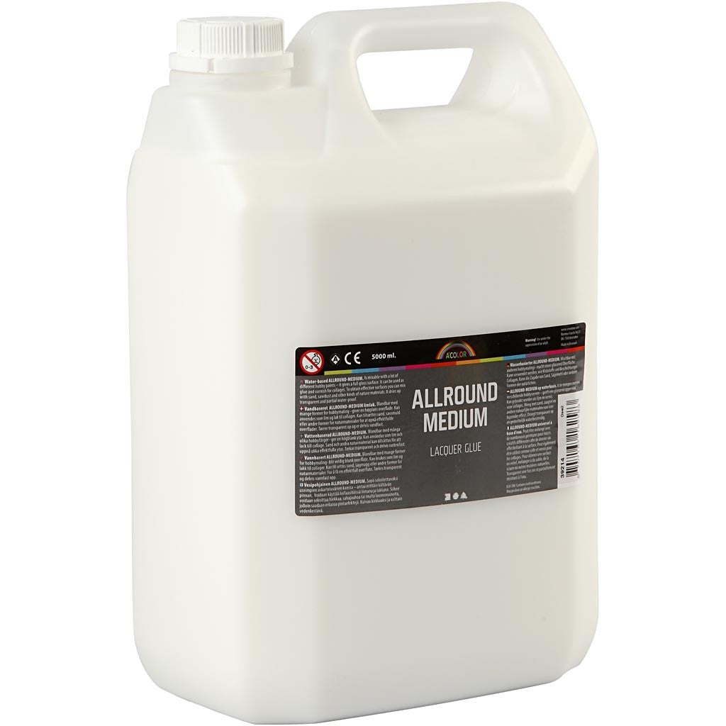 All-round medium adhesive lacquer, 5000 ml/ 1 bottle [HOB-39214]