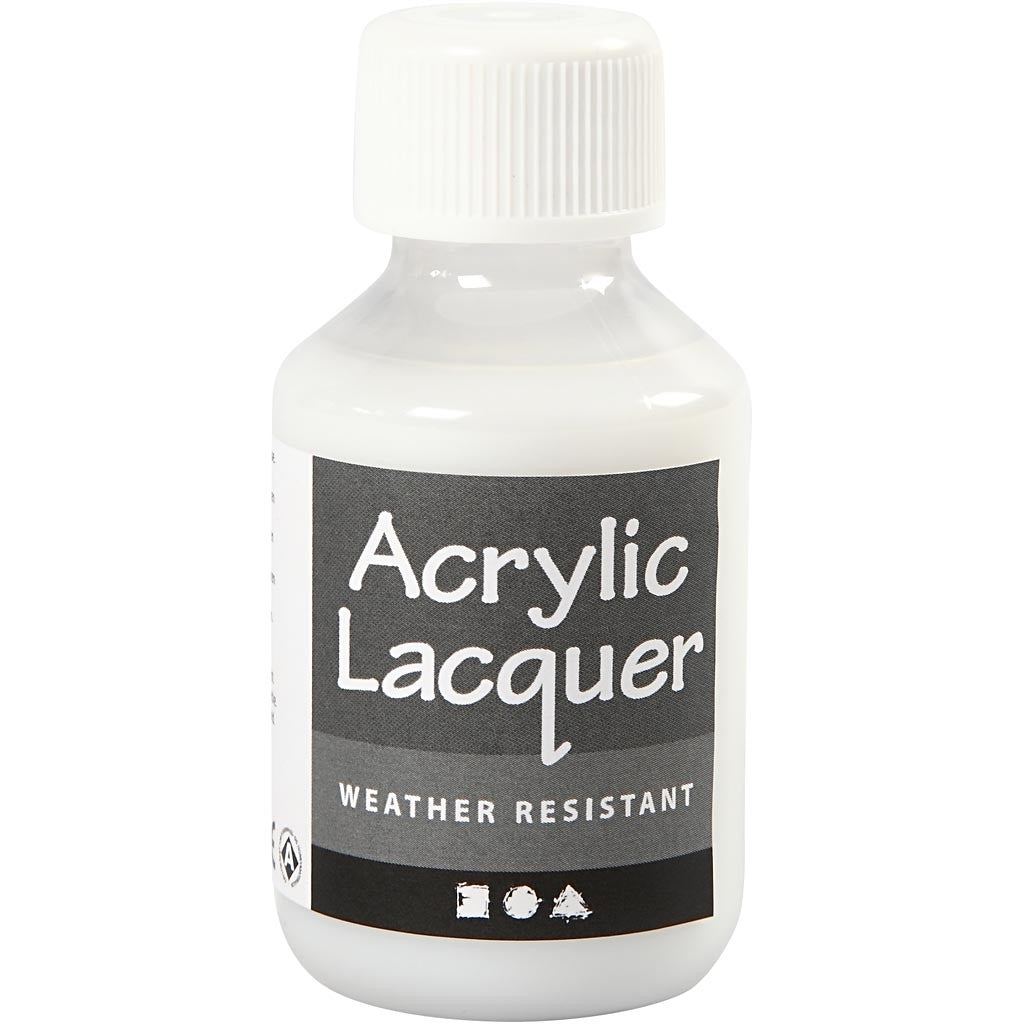 Acrylic Varnish, Water-resistant, 100 ml/ 1 bottle [HOB-392670]