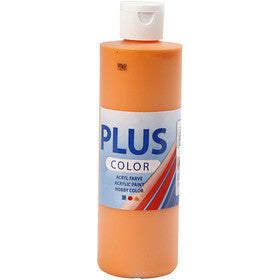 Plus Color Craft Paint, pumpkin, 250 ml/ 1 bottle [HOB-39435]