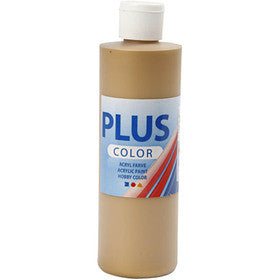 Plus Color Craft Paint, gold, 250 ml/ 1 bottle [HOB-39452]