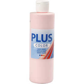 Plus Color Craft Paint, soft pink, 250 ml/ 1 bottle [HOB-39466]