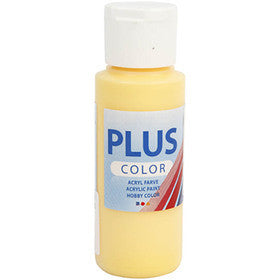 Plus Color Craft Paint, crocus yellow, 60 ml/ 1 bottle [HOB-39634]