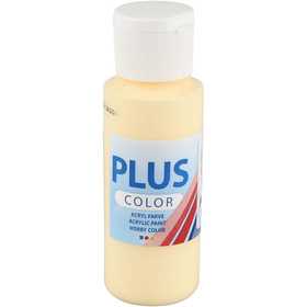 Plus Color Craft Paint, light yellow, 60 ml/ 1 bottle [HOB-39663]