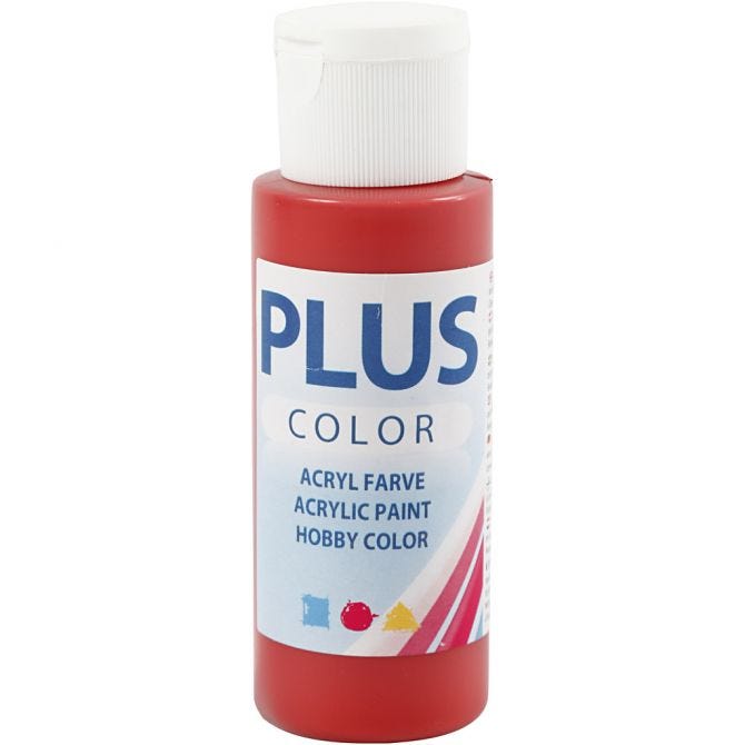 Plus Color Craft Paint, terracotta, 60 ml/ 1 bottle [HOB-39687]