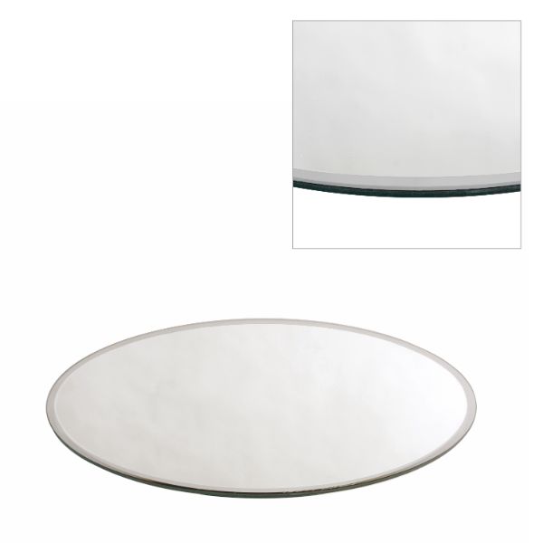 Mirror Plate Round Ø58cm bevelled Edge (1 pc)