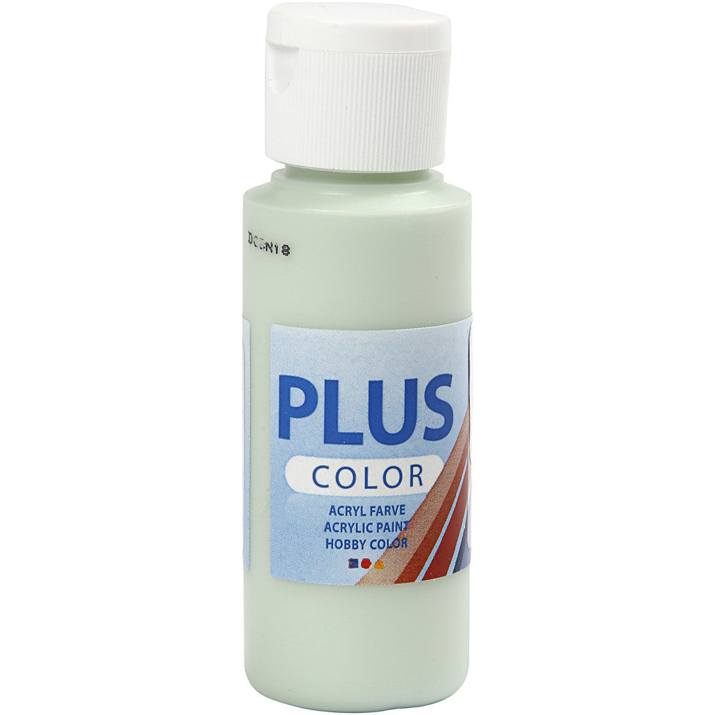 Plus Color Craft Paint, spring green, 60 ml/ 1 bottle