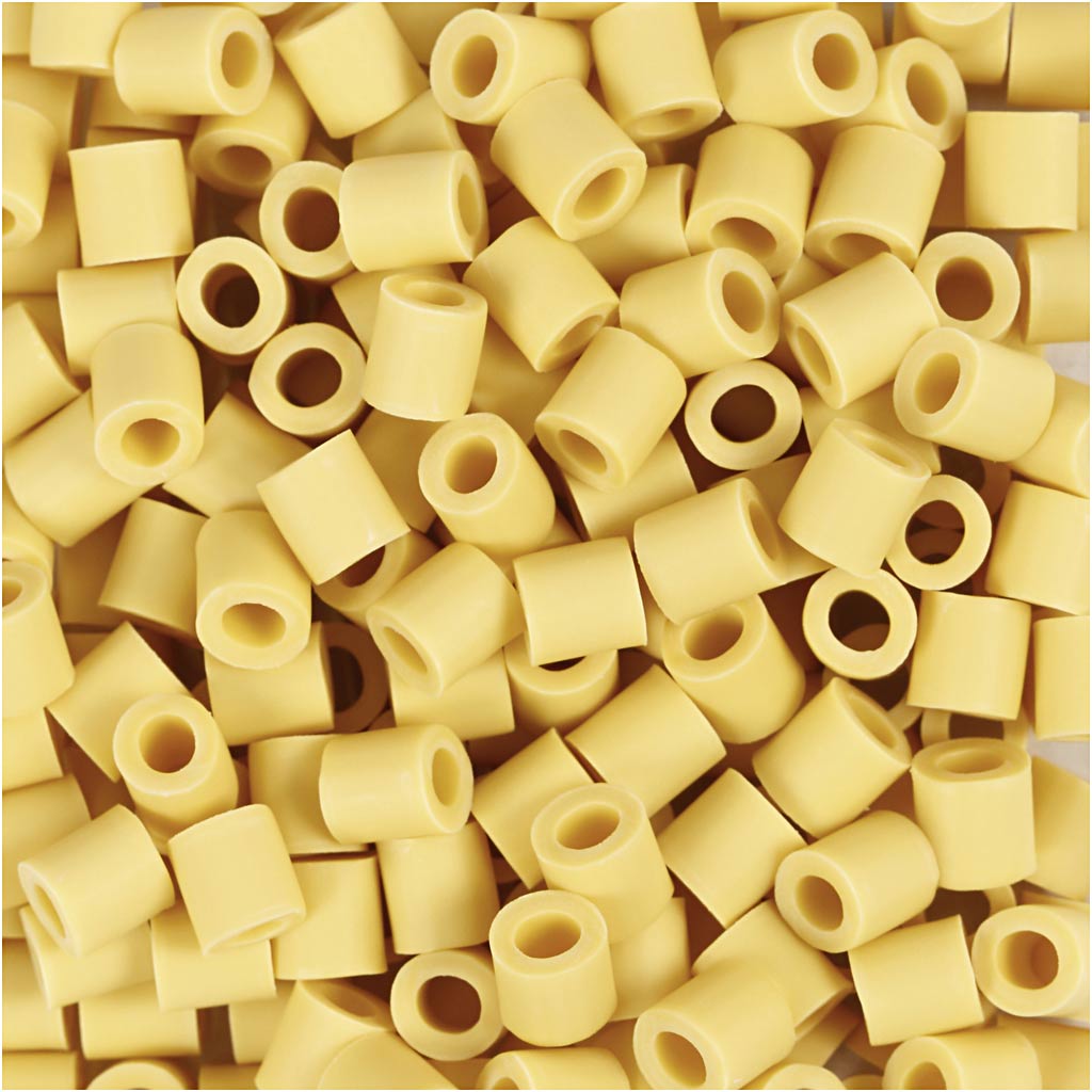 NABBI BioBeads, size 5x5 mm, hole size 2.5 mm, medium, yellow, 1000 pc/ 1 pack [HOB-9067740]