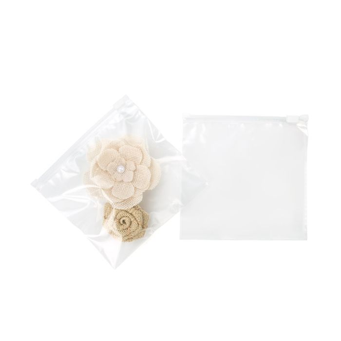 Grip Seal Bags with sliding Zipper 16.5x15.2cm 75 micron (100 pieces) [3SZ6H6]