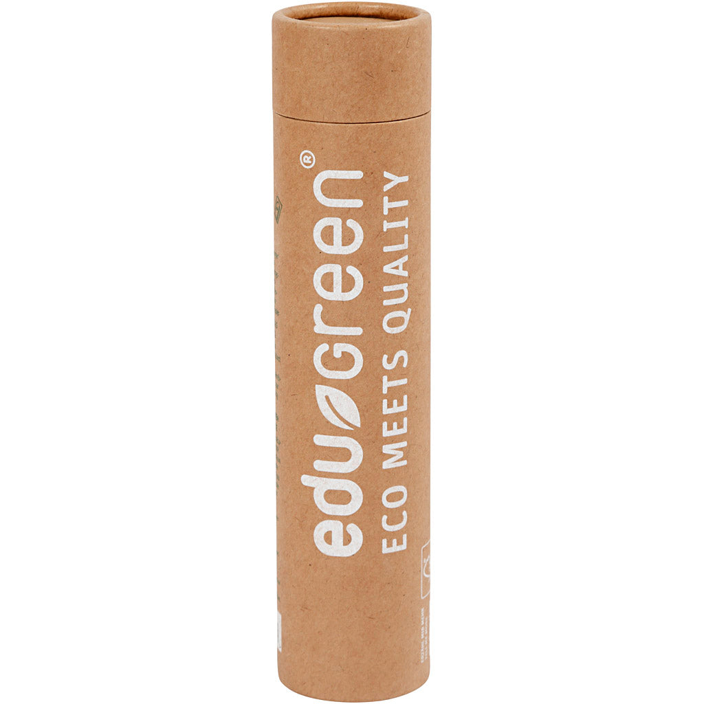 Edugreen Jumbo Coloured Pencils, lead 5 mm, assorted colours, 12 pc/ 1 pack [HOB-408114]