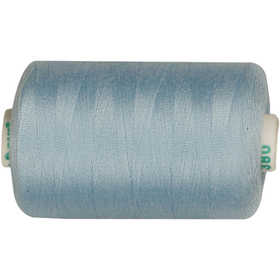 Sewing Thread, light blue, 1000 m/ 1 roll [HOB-41208]