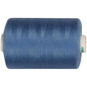 Sewing Thread, mid-blue, 1000 m/ 1 roll [HOB-41209]
