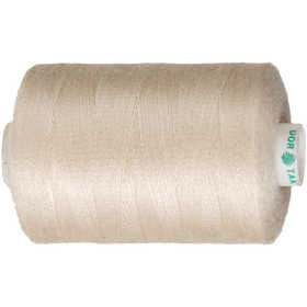 Sewing Thread, beige, 1000 m/ 1 roll [HOB-41215]