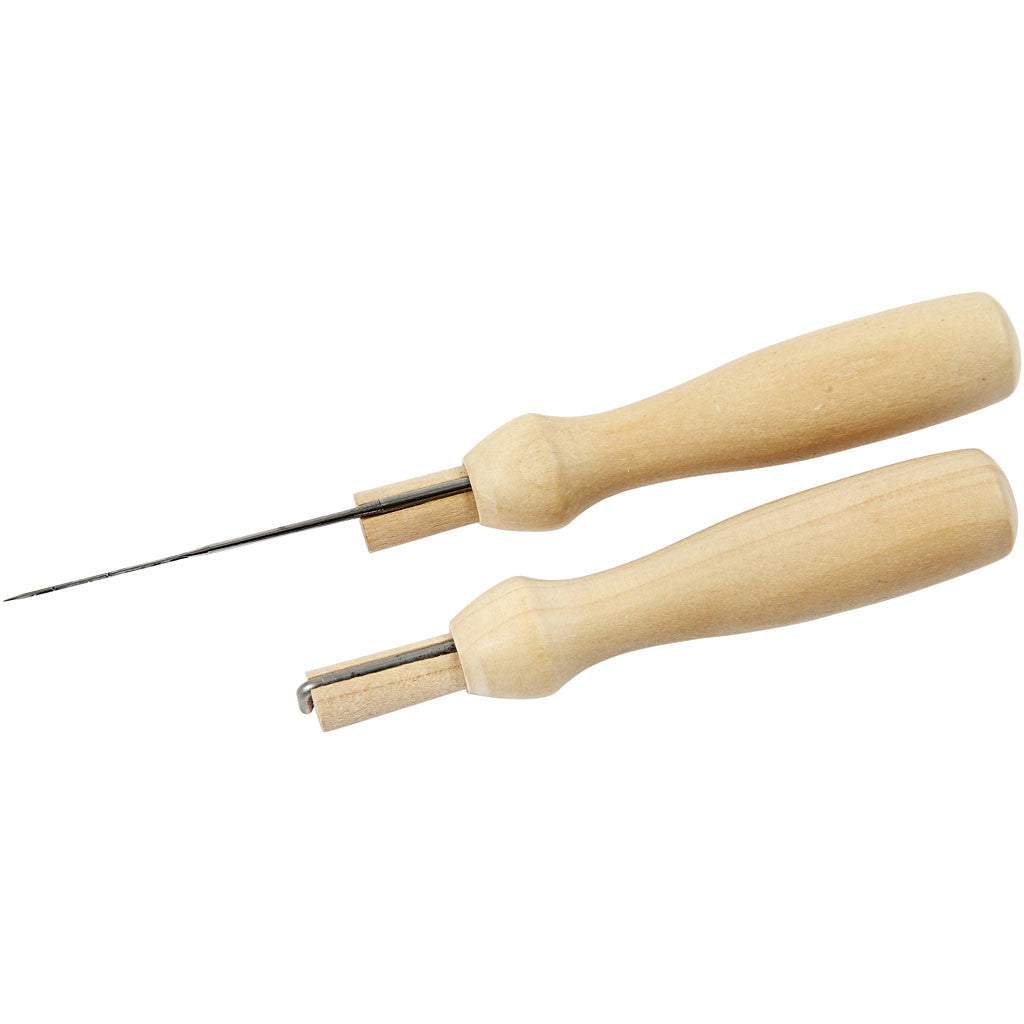 Felting Needle Holder, L: 9 cm, 1 set [HOB-41237]