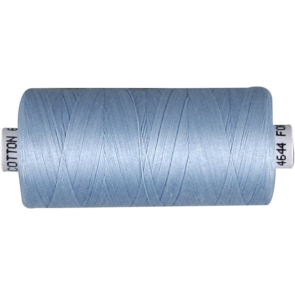 Sewing Thread, light blue, 1000 m/ 1 roll [HOB-41291]