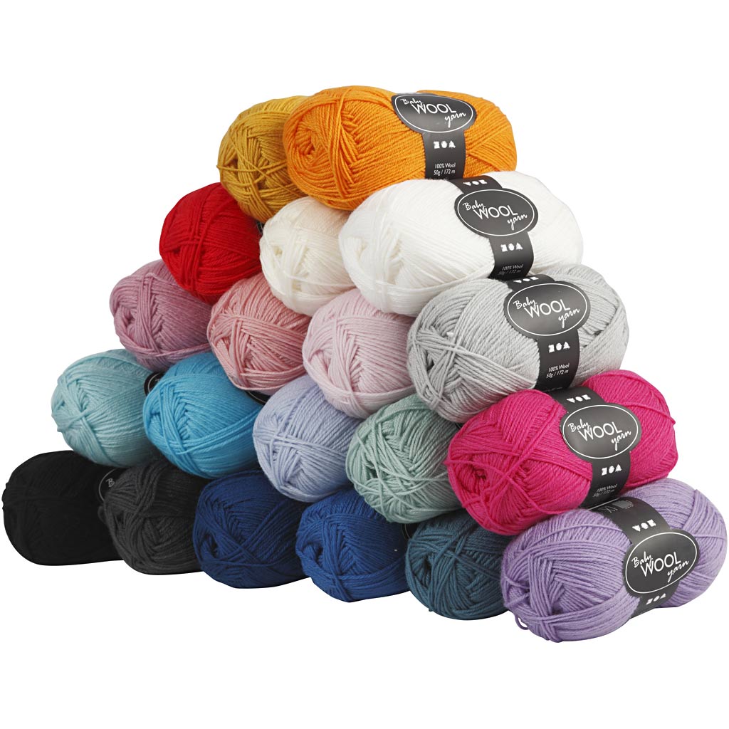 Baby Yarn, 20x50 g/ 1 pack [HOB-41309]