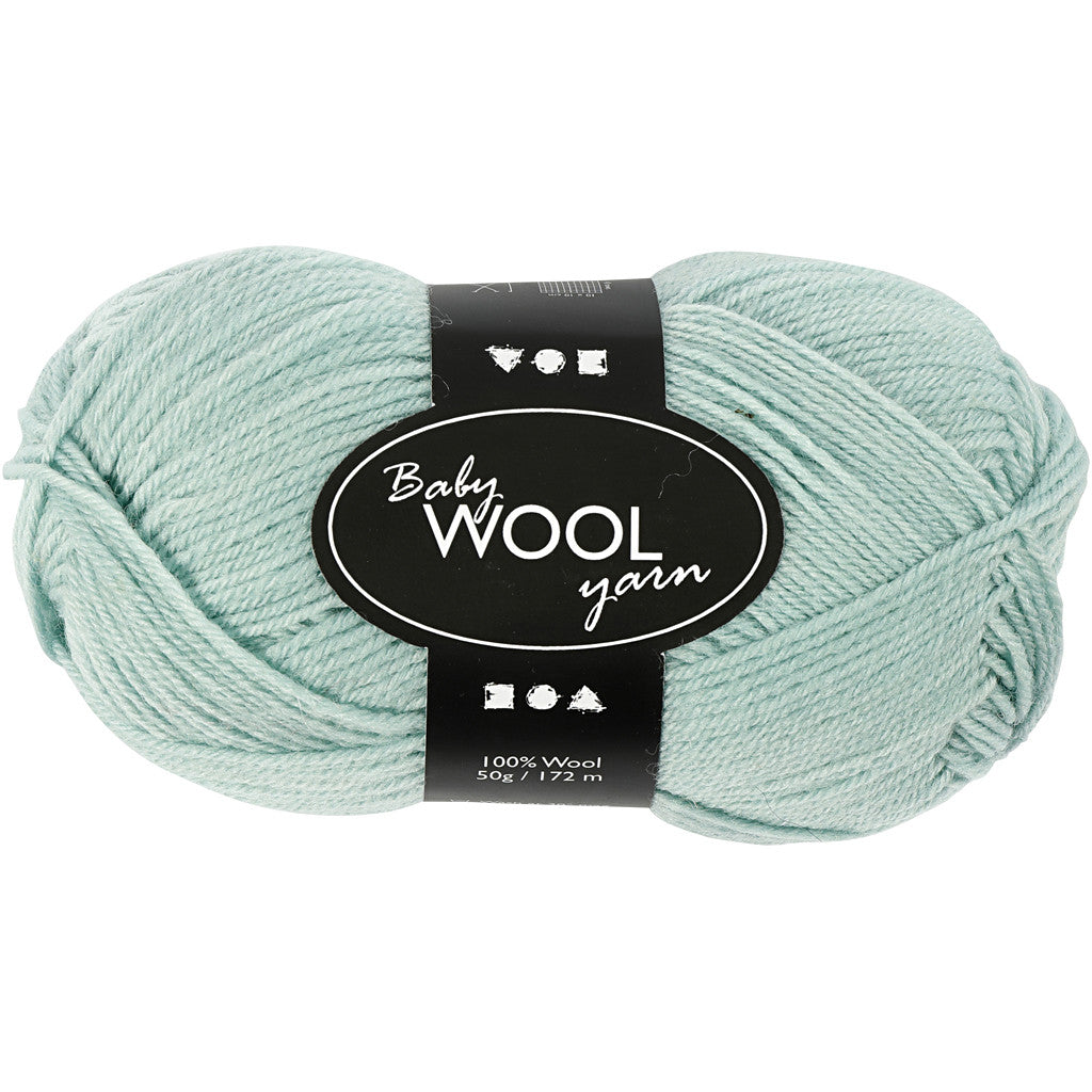Baby Yarn, L: 172 M, sweet green, 50 g/ 1 ball [HOB-41352]